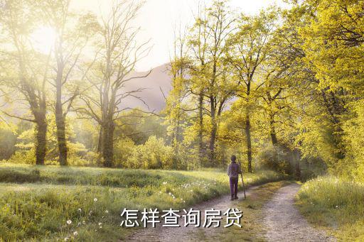 怎樣查詢房貸