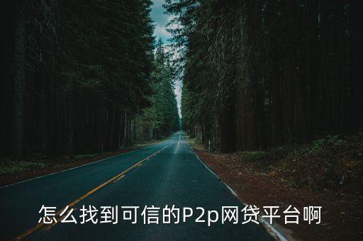 怎么去找p2p新平臺，在哪里能找到一些不太出名的P2P行業(yè)平臺
