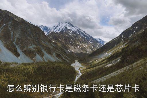 怎么辨別銀行卡是磁條卡還是芯片卡