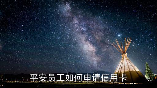 平安員工如何申請(qǐng)信用卡