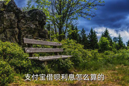 支付寶借唄利息怎么算的
