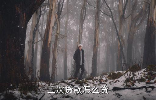 房產(chǎn)二次貸款怎么貸，二次貸款怎么貸