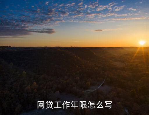 借款工作年限是怎么填，拍拍貸工作年限怎么填