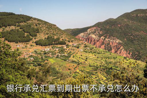 銀行匯票不承兌怎么辦，銀行承兌匯票到期出票不承兌怎么辦