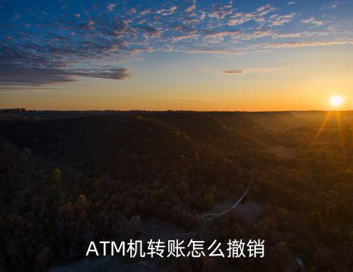 浦發(fā)atm機(jī)轉(zhuǎn)賬怎么撤銷，ATM機(jī)轉(zhuǎn)賬怎么撤銷