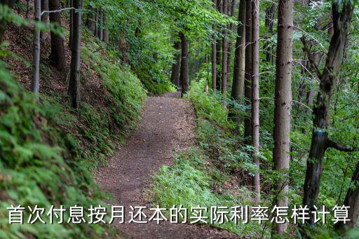 每月還本付息算利息怎么算，按月還本付息如何計(jì)算利息相當(dāng)于年利率多少呢就以十萬三年