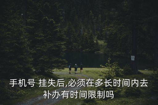 掛失電話多少時間,身份證怎么掛失電話多少