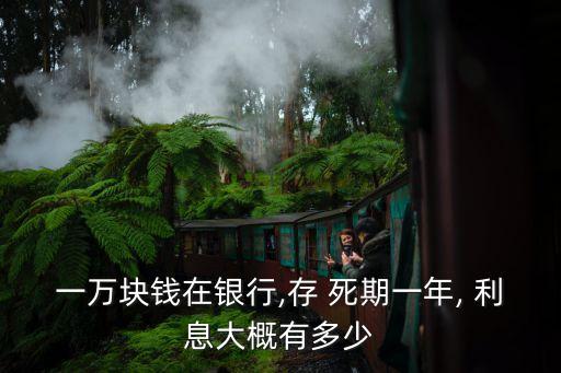 一萬塊錢在銀行,存 死期一年, 利息大概有多少