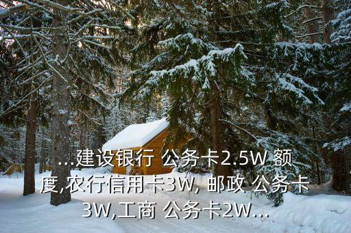 郵政公務(wù)卡額度多少,教師公務(wù)卡額度一般多少