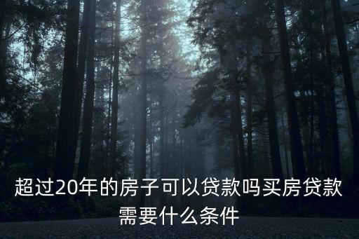 20年房齡 商貸能貸多少