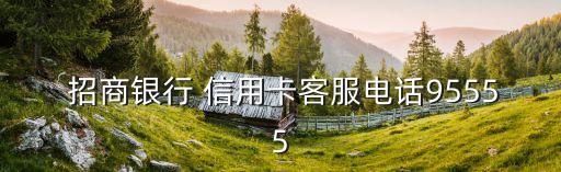  招商銀行 信用卡客服電話95555