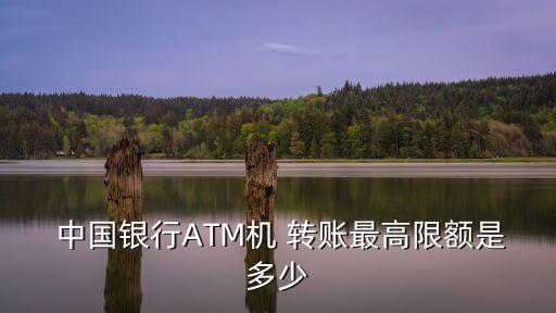 中國銀行轉(zhuǎn)賬能轉(zhuǎn)多少,為什么中國銀行轉(zhuǎn)賬轉(zhuǎn)不了
