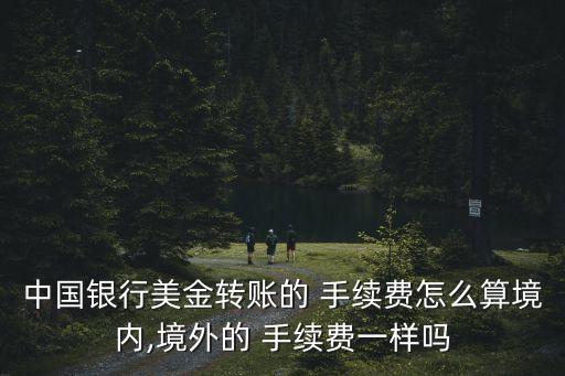中國銀行美金轉(zhuǎn)賬的 手續(xù)費(fèi)怎么算境內(nèi),境外的 手續(xù)費(fèi)一樣嗎