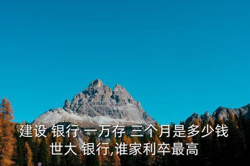 一萬存銀行三個(gè)月利息是多少錢,郵政儲(chǔ)蓄銀行一萬存三個(gè)月利息
