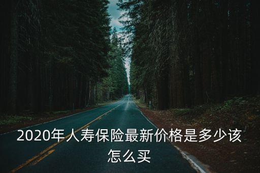2020年人壽保險(xiǎn)最新價(jià)格是多少該怎么買