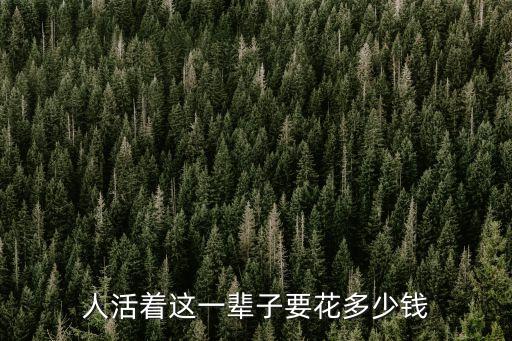普通人一生能花多少錢,一個(gè)普通人一生大概要花多少錢