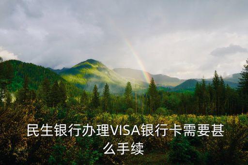 民生銀行個人visa金卡額度是多少