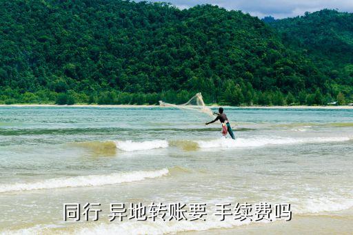 同行 異地轉(zhuǎn)賬要 手續(xù)費嗎