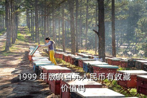 100元1999年版能值多少錢