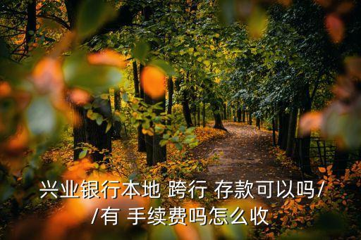 興業(yè)銀行省內(nèi)跨行存款手續(xù)費(fèi)是多少