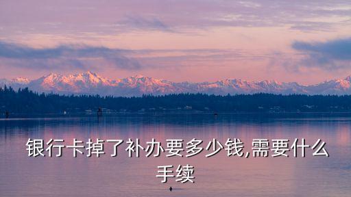  銀行卡掉了補辦要多少錢,需要什么手續(xù)
