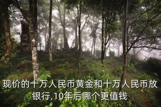 10萬元10年后貶值多少錢