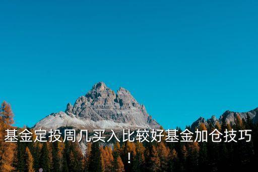 定投周期多少好,定投的周期一般多少最好