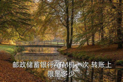 郵政卡一次性轉(zhuǎn)賬多少,郵政可以一次性轉(zhuǎn)賬多少