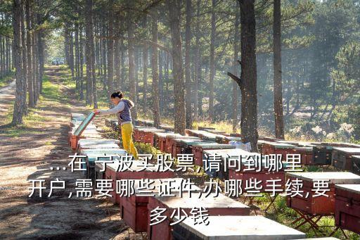 寧波銀行開戶要多少錢