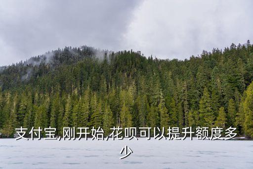 花唄專屬提額機會能提多少