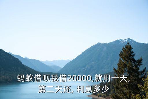 快借唄借兩萬利息多少錢,借唄借款平臺是正規(guī)的嗎利息高嗎