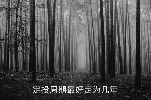 定投周期最好定為幾年