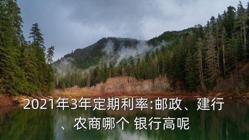 2021年3年定期利率:郵政、建行、農(nóng)商哪個(gè) 銀行高呢