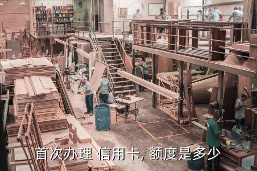 首次辦理 信用卡, 額度是多少