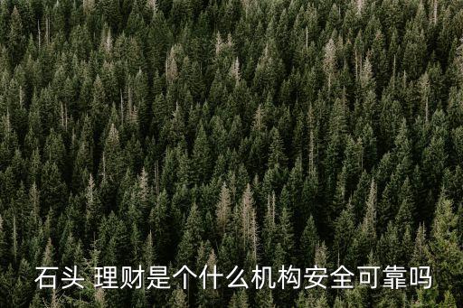 石頭理財注冊資金多少錢
