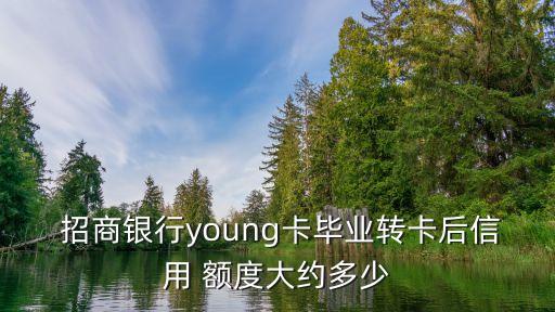  招商銀行young卡畢業(yè)轉(zhuǎn)卡后信用 額度大約多少