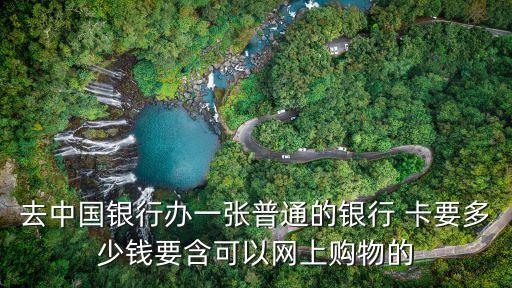 去中國銀行辦一張普通的銀行 卡要多少錢要含可以網(wǎng)上購物的
