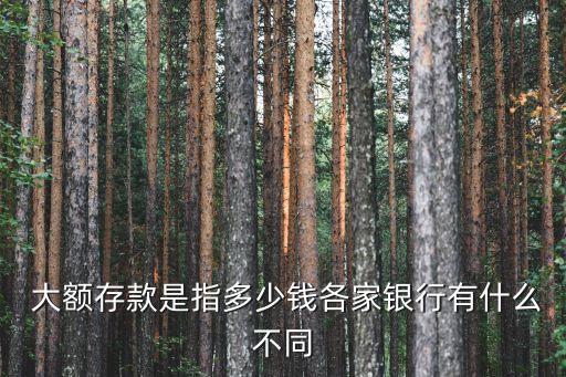 大額是多少,信用卡刷卡大額是多少