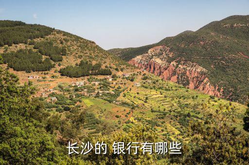 長沙的 銀行有哪些