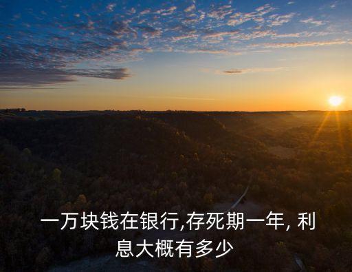 一萬錢存定期利息多少,一萬塊錢存定期哪個(gè)銀行利息高