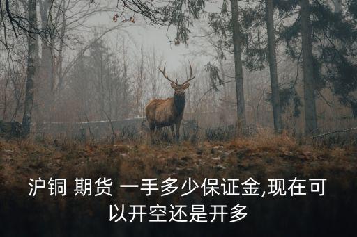 滬銅 期貨 一手多少保證金,現(xiàn)在可以開空還是開多