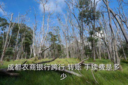 農(nóng)村商業(yè)銀行同行轉(zhuǎn)賬手續(xù)費(fèi)多少,重慶農(nóng)村商業(yè)銀行同行轉(zhuǎn)賬要多久能到
