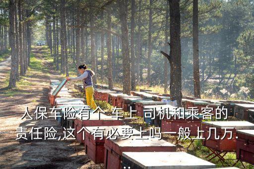 人保車險有個 車上 司機和乘客的 責(zé)任險,這個有必要上嗎一般上幾萬...