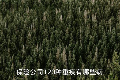 保重疾共多少種
