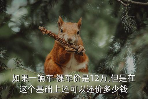 如果一輛車 裸車價(jià)是12萬,但是在這個(gè)基礎(chǔ)上還可以還價(jià)多少錢