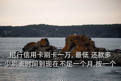 1萬塊錢最低還款多少,500塊錢最低還款是多少