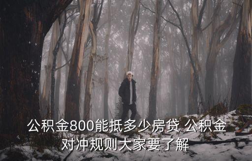 8000公積金能貸款多少,公積金必須滿2萬才能用嗎