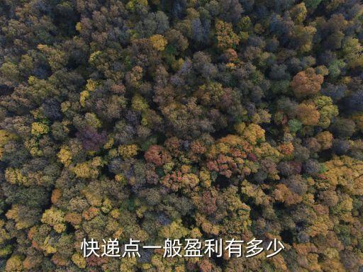 快遞收件能賺多少錢啊