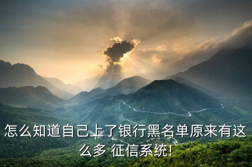 中國(guó)有多少征信黑戶人,中國(guó)多少黑戶啊