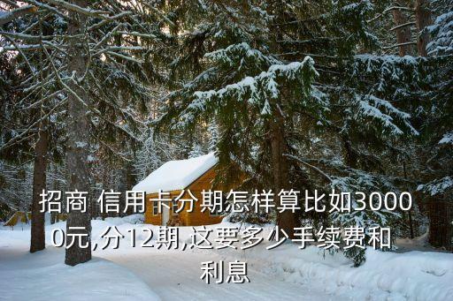 信用卡三萬(wàn)利息是多少錢(qián),借三萬(wàn)信用卡一年利息多少